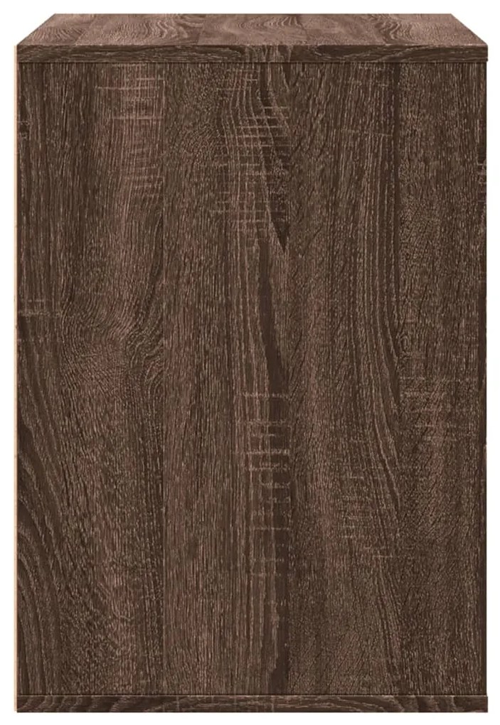 Cómoda com 3 Gavetas - 80x41x58 cm - derivados de madeira - carvalho c