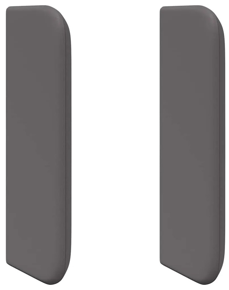 Orelhas da Cabeceira 2 pcs Cinzeto 40 x 16 x 5 cm