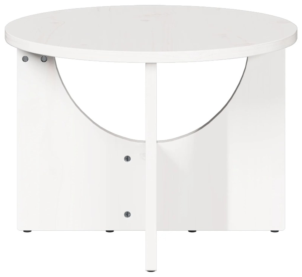 Mesa de centro Branco 50 x 50 x 35 cm