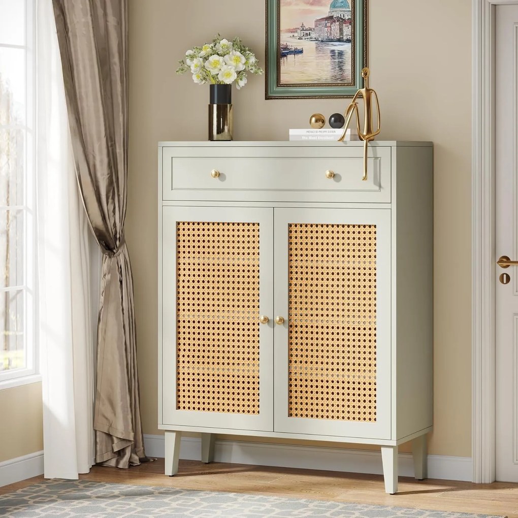 Gabinete de sapatos da Tribesign com gavetas terríveis para o quarto da sala do corredor