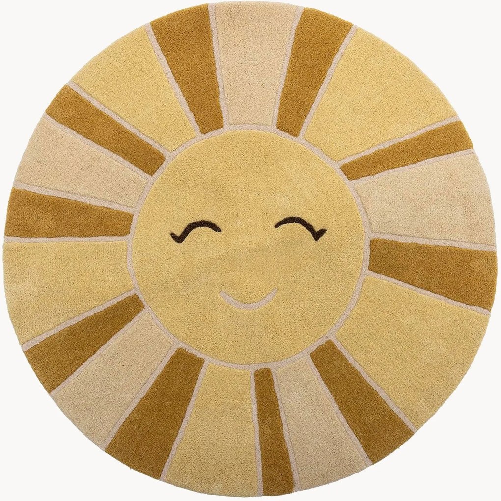 Tapete em lã para crianças Sun