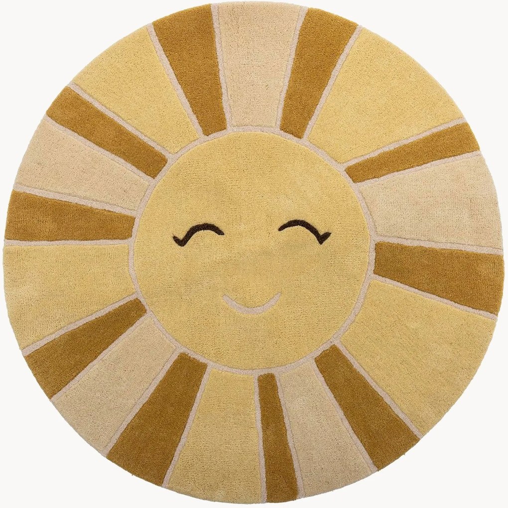 Tapete para crianças em lã Sun