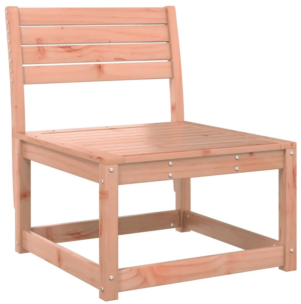 5 pcs conjunto de sofás para jardim madeira de douglas maciça