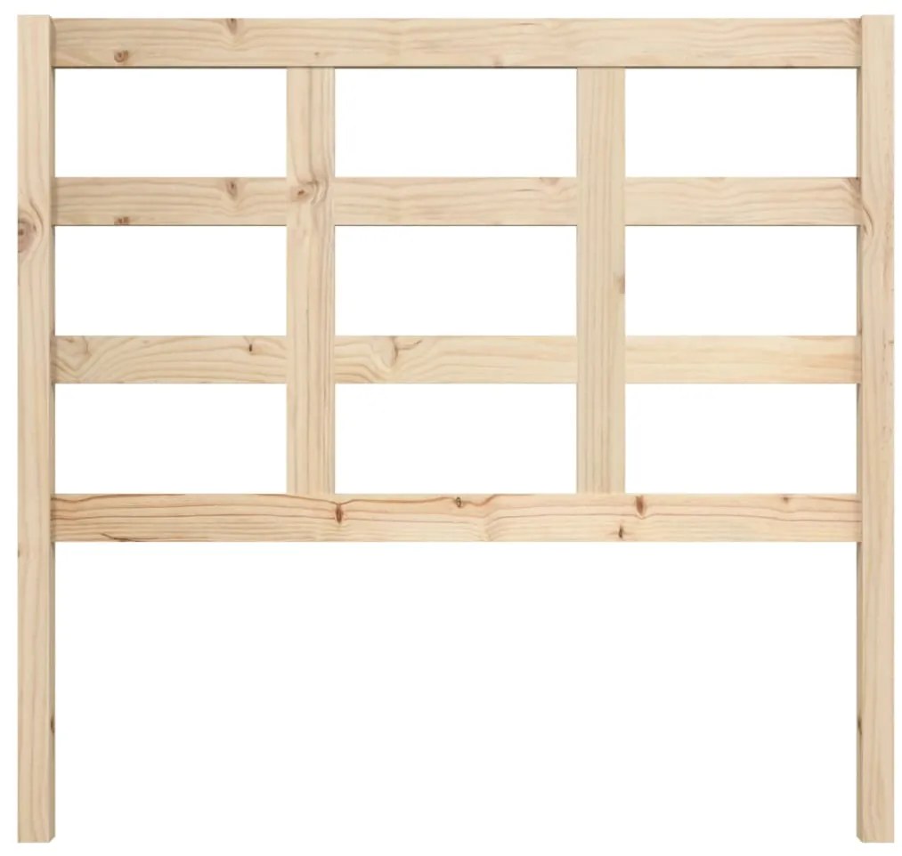 Cabeceira de cama 105,5x4x100 cm pinho maciço