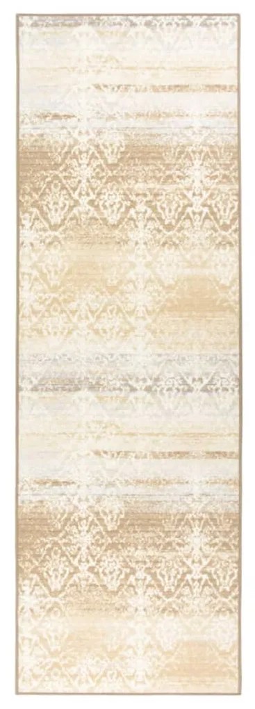 vidaXL Tapete/passadeira 80x250 cm dourado