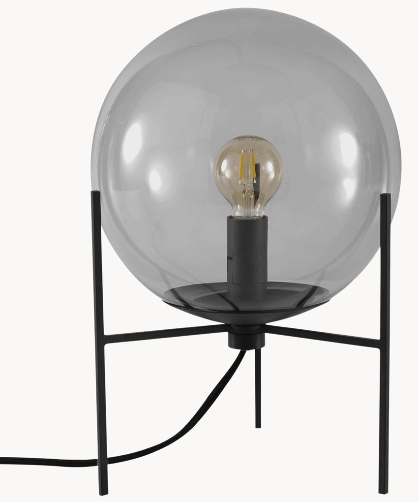 Candeeiro de mesa pequeno de vidro Alton