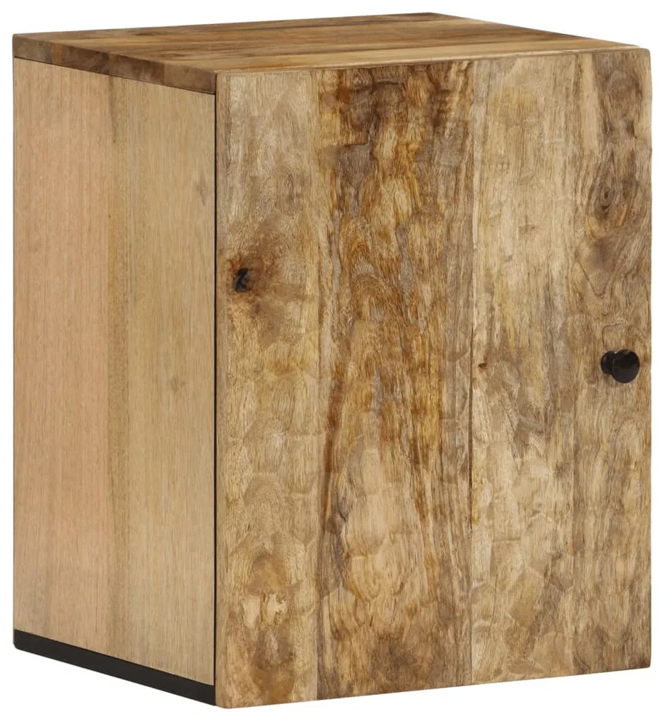 vidaXL Armário de parede p/ casa de banho 38x33x48 cm mangueira maciça