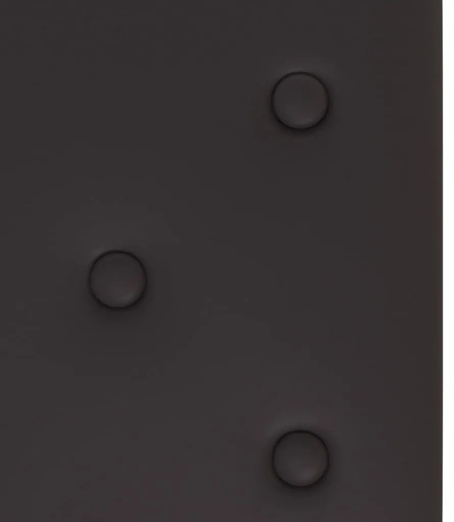Painel de parede 12 pcs 90x30 cm couro artificial 3,24 m² preto