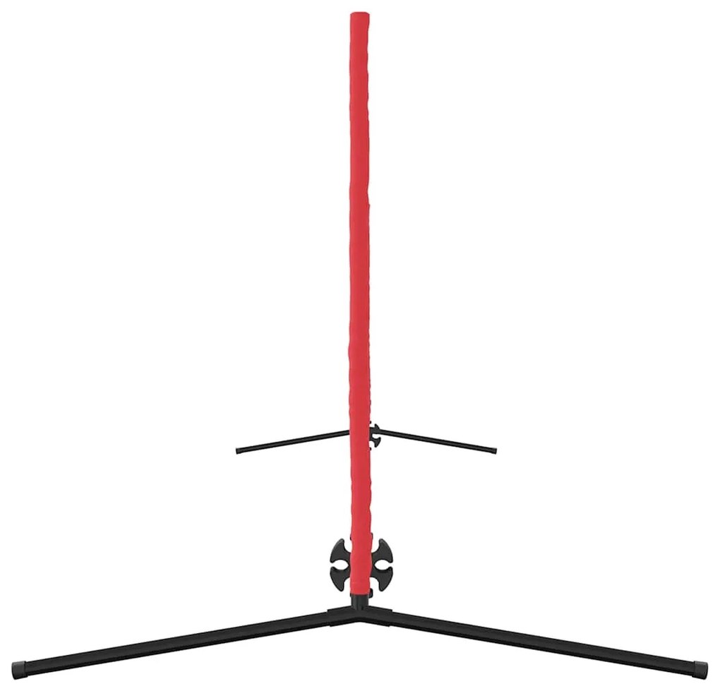 Rede de Tênis preto e vermelho 396 x 92 x 87 cm Poliéster