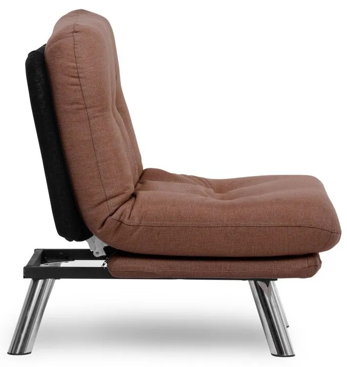****
Sofá-cama 1 lugar Misa – Castanho Claro – 110x70 cm
**