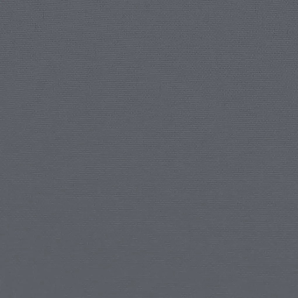 Sofá de jardim c/ almofadões formato de L aço/textilene preto