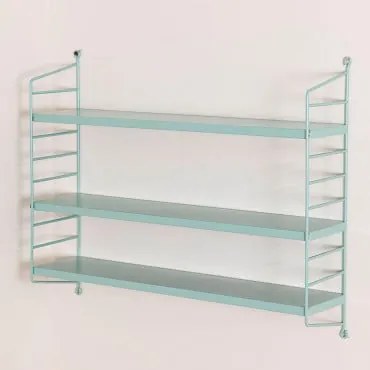Estante Modular De Parede ↔︎60 Cm Em Aço Emine Verde Abeto - Sklum