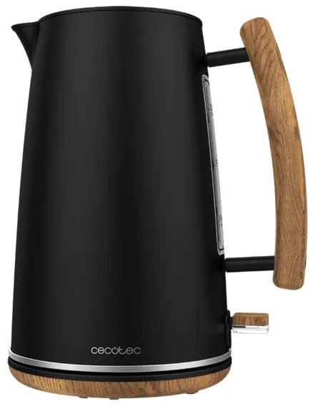 Jarro elétrico ThermoSense 400 Black Woody. 3000 W, Capacidade 1,7 litros, Aço Inoxidável, BPA Free, Base com rotação 360º, Filtro Removível Anticalcá