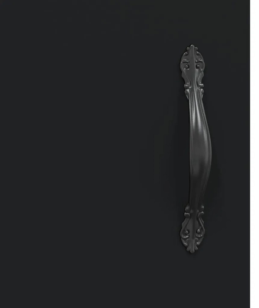 Aparador 100x36x60 cm derivados de madeira preto