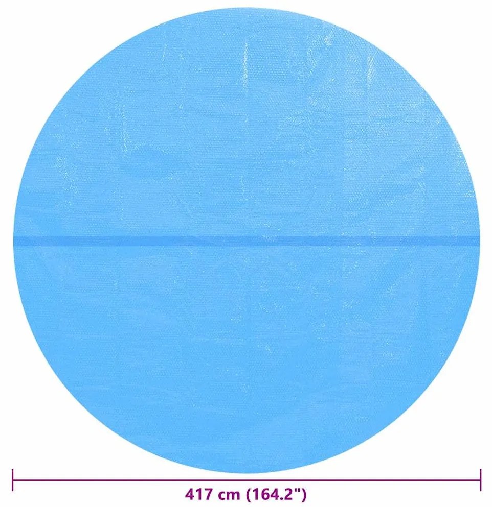 Cobertura para piscina 417 cm PE azul