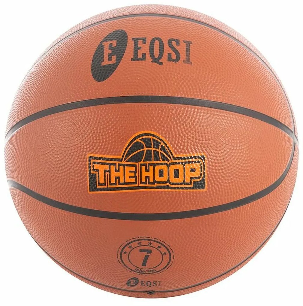 Bola de Basquetebol Eqsi 40002 Castanho Borracha natural 7