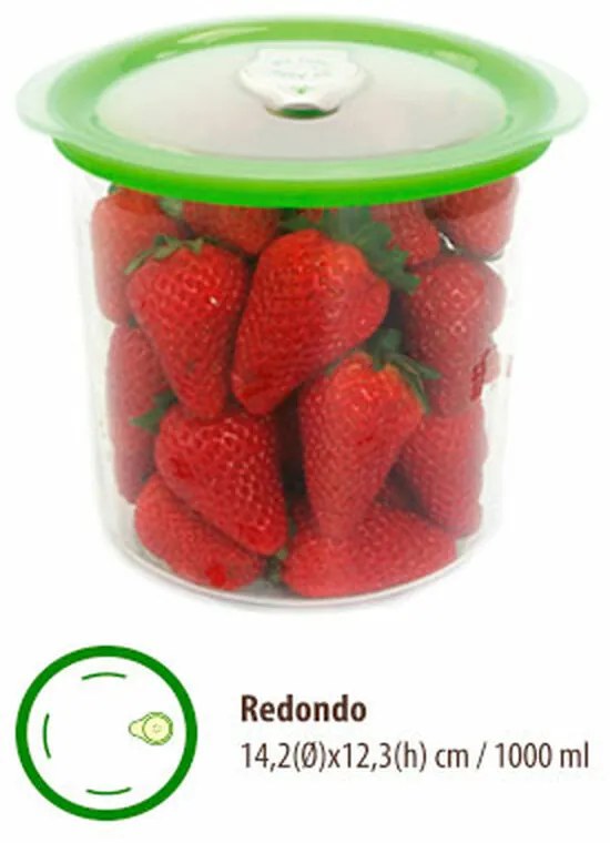 Lancheira Tm Electron Redondo 1 L