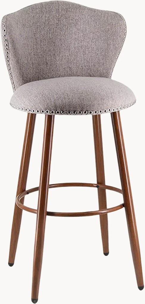 Cadeira de bar em linho Niza