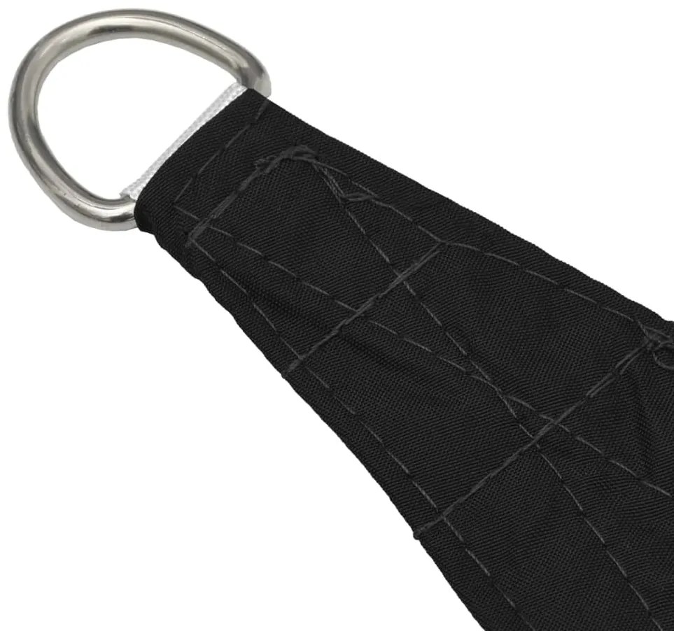 Para-sol estilo vela tecido oxford trapézio 2/4x3 m preto