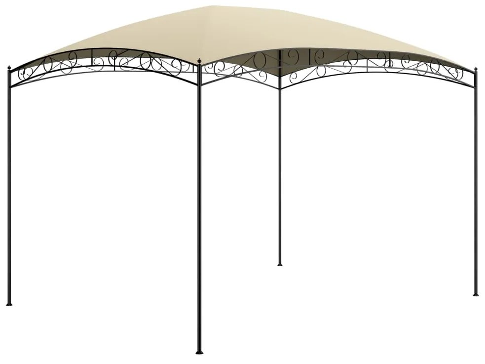 Gazebo 3x4x2,65 m 180 g/m² creme