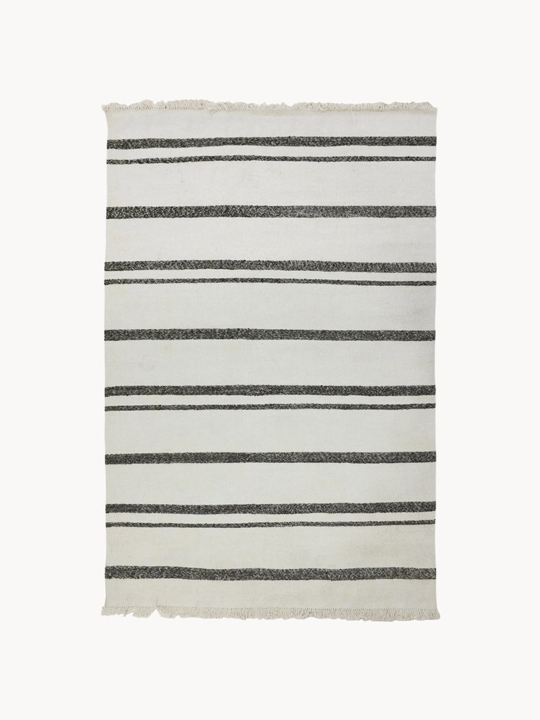 Tapete de lã Striped