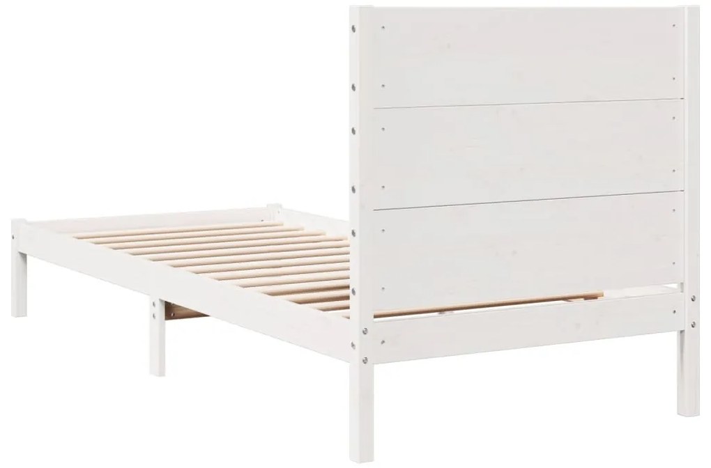 Cama extra longa sem colchão 100x220 cm madeira maciça