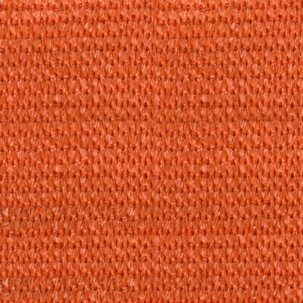 Para-sol estilo vela 160 g/m² 2x4,5 m PEAD laranja