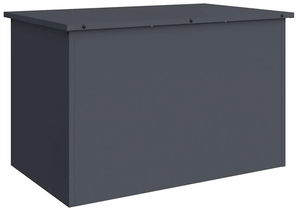 Caixa de Armazenamento Externa Antracite 80 x 50.5 x 50 cm
