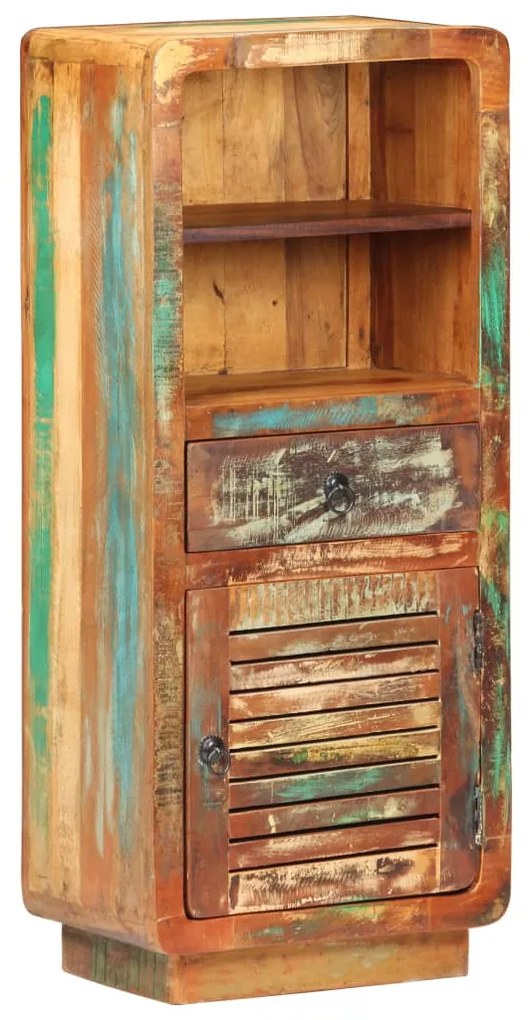 Armário alto 45x32x110 cm madeira recuperada maciça