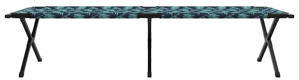 Cama de Sol Dobravel com Bolsa de Transporte Padrão de Folhas Tecido O