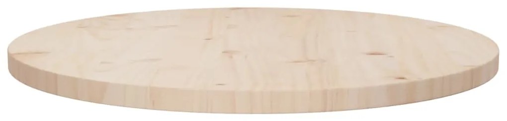 Tampo de mesa pinho maciço Ø60x2,5 cm