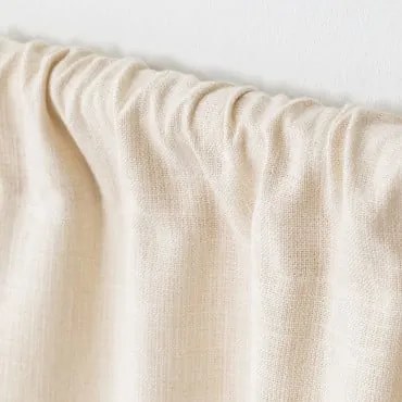 Cortina De 140x260 Cm Em Algodão Neidra Beige Creme - Sklum