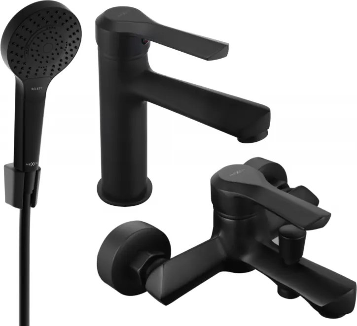 Mexen Sabre R05 conjunto de banho, preto - 72103R05-70