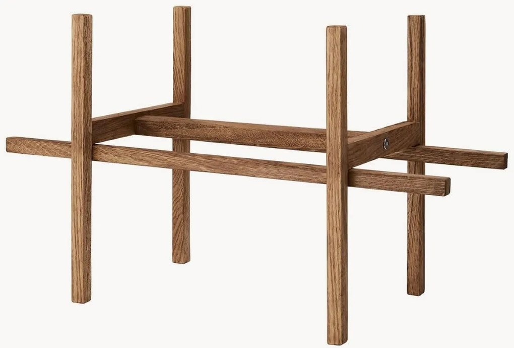 Suporte para vasos em madeira de carvalho Growwide