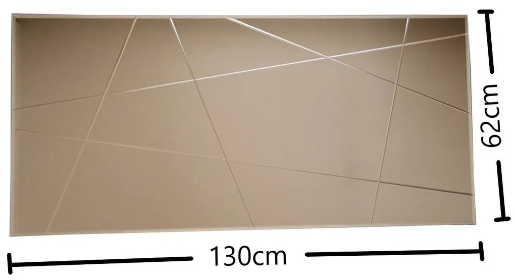 Espelho NSTLA309d – Bronze – 130 cm x 62 cm x 2,2 cm