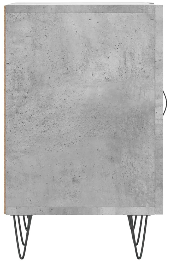 Móvel de TV 150x30x50 cm derivados de madeira cinza-cimento