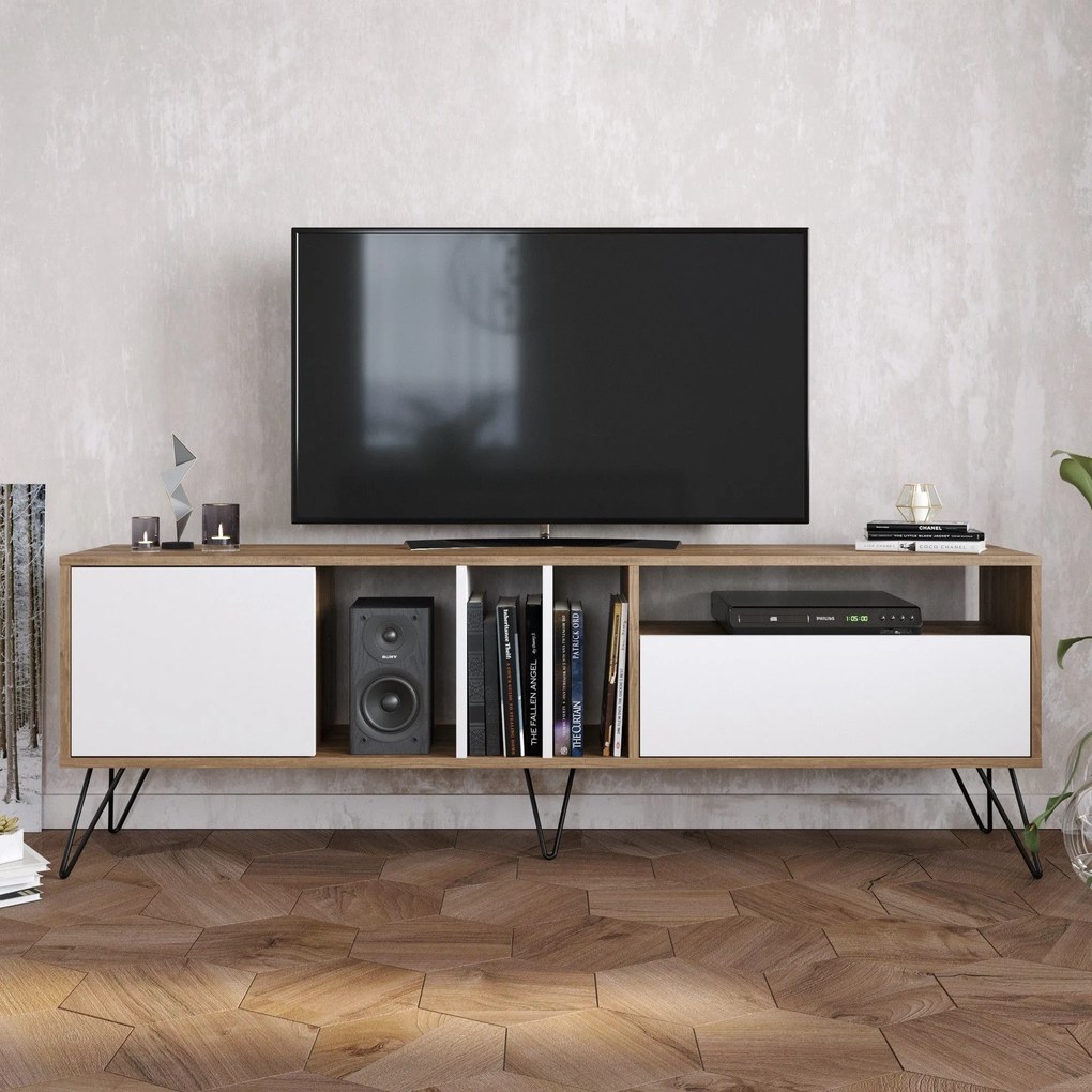 Móvel TV Mistico – Walnut – 180 cm x 58,7 cm x 35,5 cm