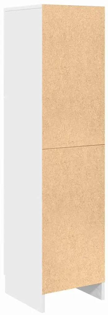 Aparador Branco Branco Madeira MDF Médio Aparador Branco