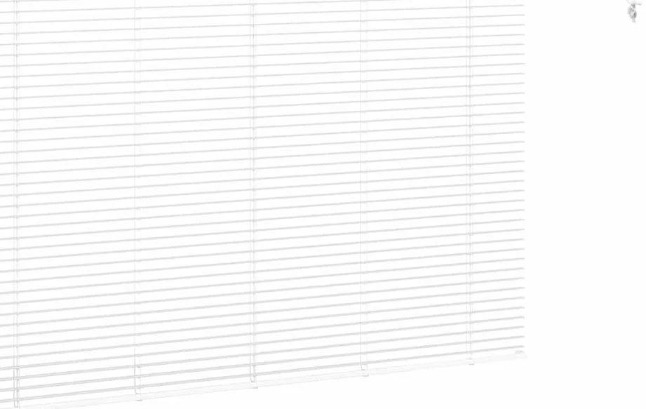 Persiana de Janela com cortinas Outros Manual Branco 80 x 130 cm Alumí