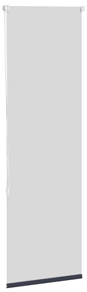 Persiana de enrolar 50x175 cm largura tecido 45,7 cm poliéster