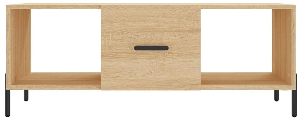 Mesa de centro 102x50x40 derivados de madeira carvalho sonoma