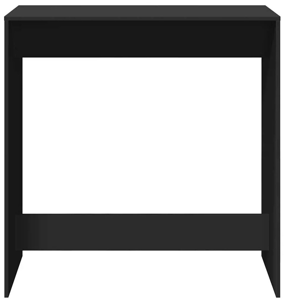 Mesa de bar 102x50x103,5 cm derivados de madeira preto