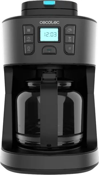Máquina de café de filtro digital Coffee 66 Grind &amp; Drop de 12 chávenas com acabamento em aço inoxidável e intensificador de aroma