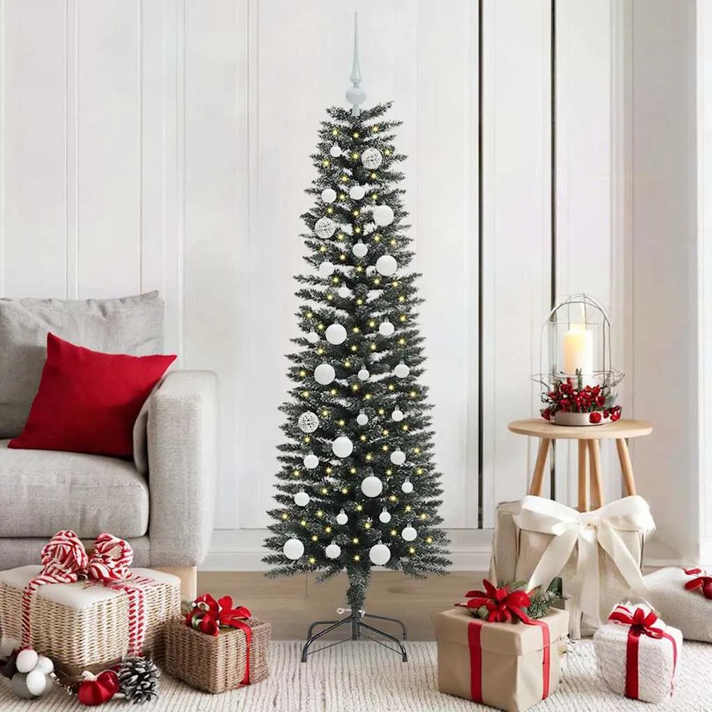vidaXL Árvore de Natal Artificial Verde 150 cm PVC, Plástico e Aço
