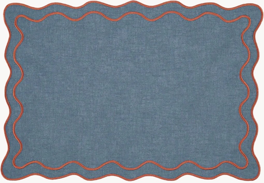 Individual de mesa com bordado Beja