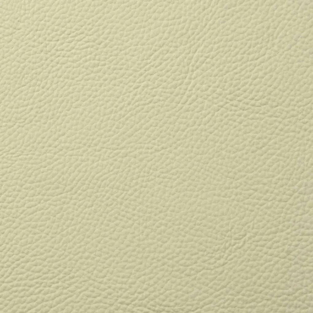 Poltrona reclinável couro genuíno cor creme