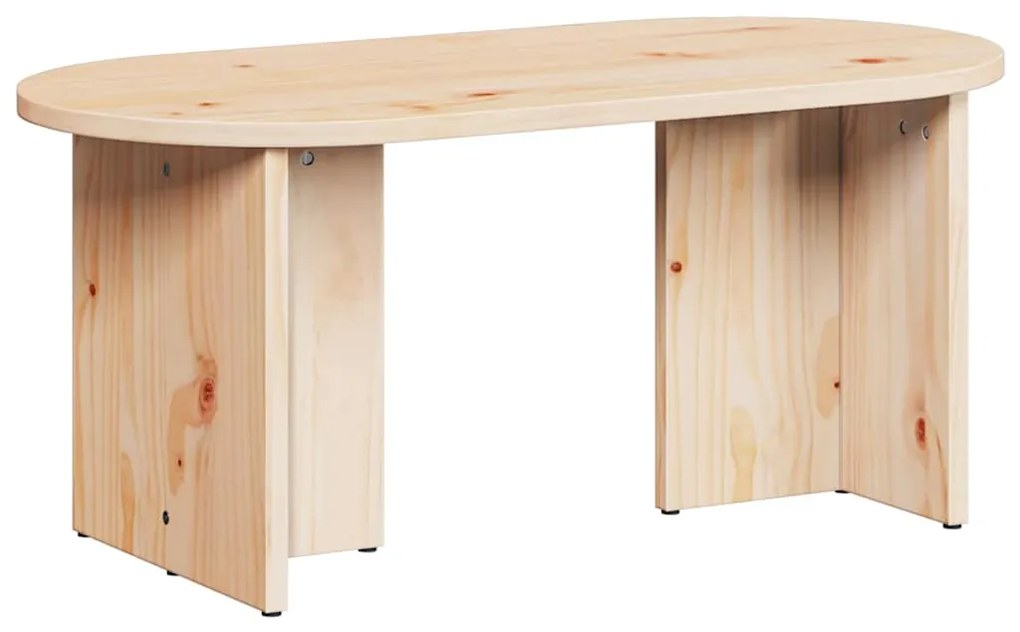 Mesa de centro Natural 80 x 39.5 x 35 cm