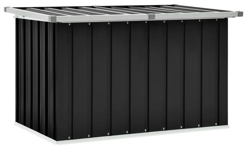 46259 vidaXL Caixa de arrumação para jardim 109x67x65 cm antracite