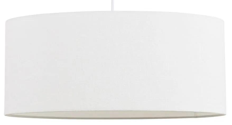 Kave Home - Abajur para candeeiro Santana de pelo efeito cordeiro branco Ø 50 cm