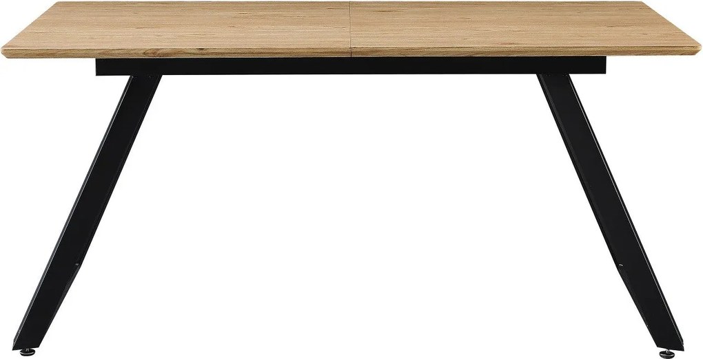 Mesa de Jantar BÉRGAMO – Extensível 160~200x90x75 cm – Base em Metal P